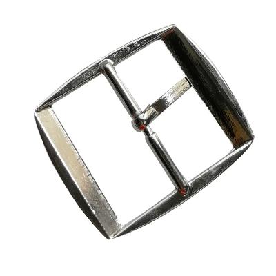 China Factory Square Roller Buckles Belts Hardware Metal Gold Square Metal Center Bar Buckles Roller Pin Buckles for sale