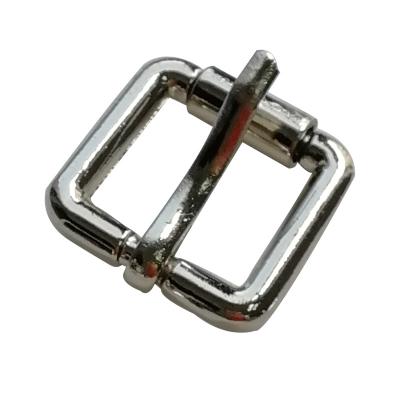 China Factory Metal Buckle Nickel Free Webbing Belts Roll Pin Buckles Slide Tri-Glide Buckle Gold Rectangle for sale