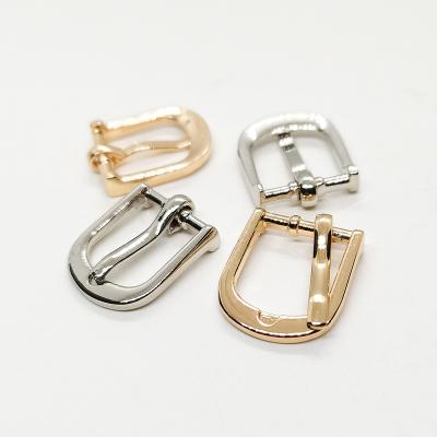 China Factory Nickel Free Women Belts Replacement Rectangle Buckles Single Fork Roller Belt Buckles for sale