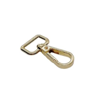 China Eco-friendly Fashion Bag Accessories 49mm x 19mm Stainless Steel Alloy Spring Clip Clasp Hook Snap Buckle for sale