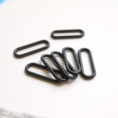 China Eco - Friendly Oval Adjuster Slide Buckles Universal O Rings Buckle Hardware Webbing Oval Ring Buckles Metal for sale