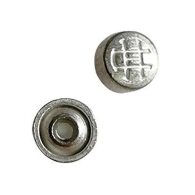 China Custom Logo Garment Rivet Accessories Zinc Alloy 7 Mm Rivet Eco-friendly Metal Rivet for sale