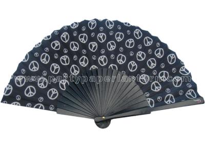 China Custom Printed Wooden Unique Hand Fan With A Different Style For Daily Use for sale