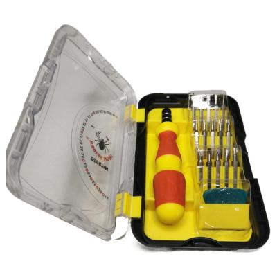 China Professional Cell Phone 17 in 1 Universal Portable Bike Repair Screwdriver Set for sale