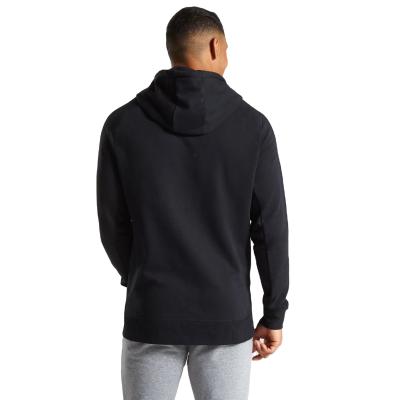 China Cotton Sports Fitness Leisure Cotton Stretch Loose Men's Breathable Hoodie Pullover for sale