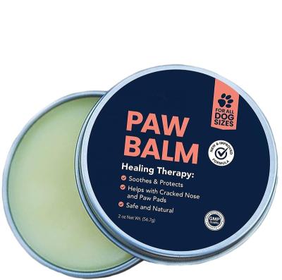 China Private Label Stocked Organic Paw Pad Protection Balm for Dogs Heals Repairs and Moisturizes Dry and Paws for sale