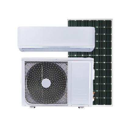 China Infrared Remote Control 20m2 Room Solar Inverter Built Inside 12000btu 1.0ton 1.5HP AC Hybrid Split Solar Air Conditioner for sale