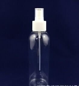 China 150ml Round Shoulder PET Plastic Spray Bottles for sale