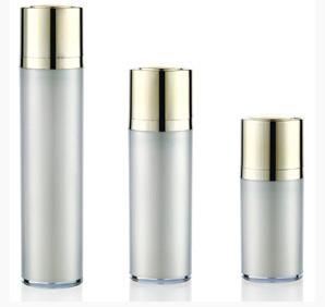 China Fashion Rotation Cosmetic Airless bottles Acrylic Lotion Bottles for sale