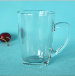 China Transparent Drink Water Cups With Handle for sale