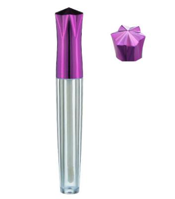 China Hexagram lip Gloss tube, lip gloss tube with hexagram cap for sale