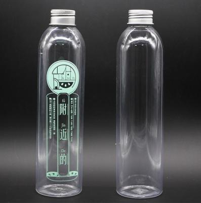 China Direct supply high-grade pet bottles, 400ml juice bottle, PET food-grade plastic bottles for sale