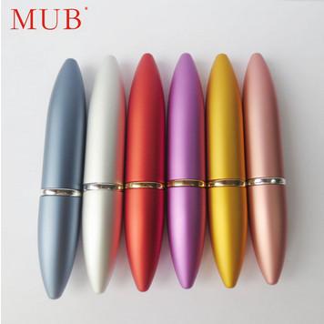 China Colorful 6ml bullet lipstick aluminum perfume spray bottles perfume pen for sale