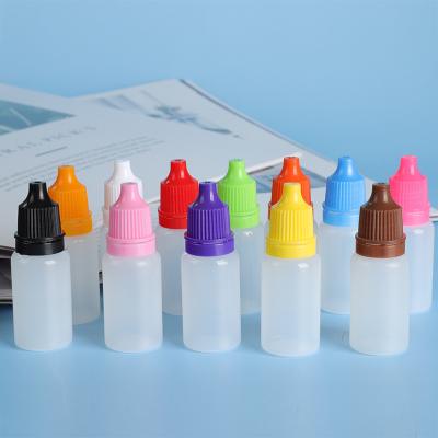 China Wholesale 5ml 10ml 15ml 20ml 30ml ml eye drop container Plastic PE eye drop bottle pigment Packaging liquid bottles for sale