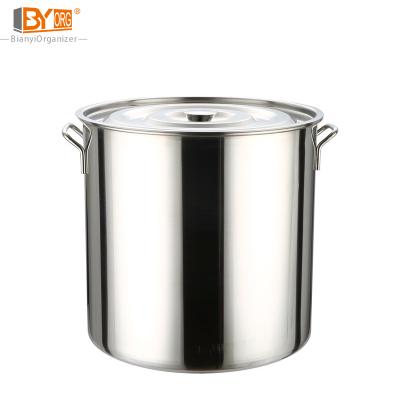 China Universal Home Freshness Keeping Organizer Metal Rice Bread Storage Box Container Trash Bin for sale