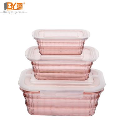 China Freshness Preservation PET Kitchen Multigrain Storage Jar Food Container Plastic Sealed Food Grade Jar for sale