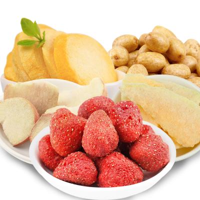 China No Fruit Freeze Dried Nutritional Healthy Freeze Dried Apple Strawberry Peach Cantaloupe Grape Freeze Dried for sale