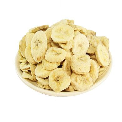 China Non-supplemental natural freeze-dried banana chips without surgar for sale