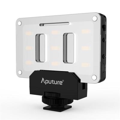 China Mini Aputure AL-M9 Portable Pocket LED Video Light TLCI/CRI 95+ On Camera Fill Light with 9pcs SMD Lights Cold Color for sale