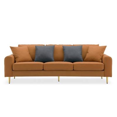 China Modern sofa maker sofa manufacturer exclusive luxury furniture upholstery genuine leather sofa modern sofa for villa for sale