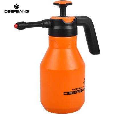 China Professional Garden Production Portable Handheld Orange Bottle Mini Mist Sprayer 2L Capacity for sale