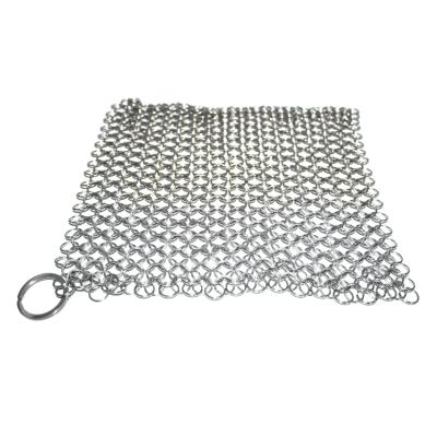 China Corrosion Resistance Pure Stainless Steel Raw Material Metal Scourer / Scrubber for sale