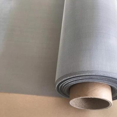 China Plain weave 160 micron 170 micron stainless steel plain weave wire mesh screen for sale