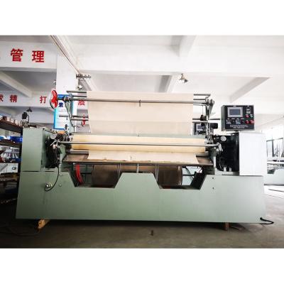 China Multifunctional Factory Manufacturer 9kw Heater Power Semi-automatic Computer Controlled Cloth Pleating Machine for sale