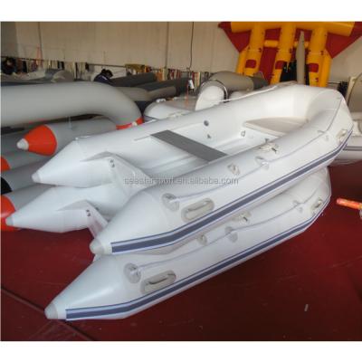 China Popular Mini Yacht Rib 310 Fiberglass Bow Cabin Fiberglass Rib Hypalon for sale