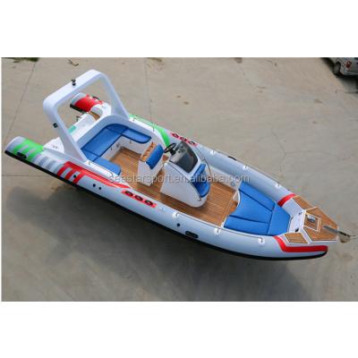 China Water Sports Shape Aluminum Deep V Rib Boat Family Outdoor Sea Aluminum Rib for sale