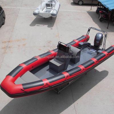 China Marine Police New Speed ​​Inflatable Military Rib Boat for sale