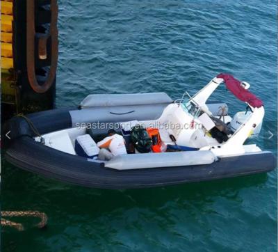 China Rib Boats Rigid Inflatable Boat 2021 China Cruise Hypalon 680 Rib Boat for sale