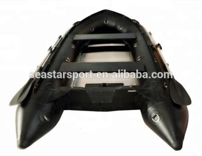 China Double CE 360 Cruising Inflatable Boat With Air Mat Floor for sale