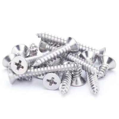 China Customized Length Stainless Steel Screw Set 304 Silver Metal Security Binding Screws for sale