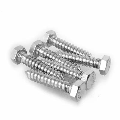 中国 China Wholesale Galvanised Metal Hexagon Head Tek Chipboard Screw Wood Stainless Steel Hex Screws For Wooden Construction 販売のため