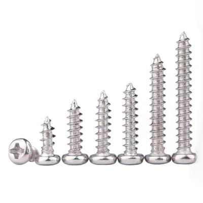 China mini small size micro screw pan head phillips stainless steel titanium screw Te koop