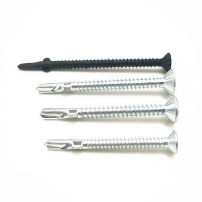 Cina Phillips Drive Self Drilling Screw Set Flat Head Self Drilling Screws With Wings in vendita