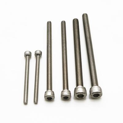 중국 China Supplier Factory Price M8 stainless steel 304 hexagon socket bolt key bolt DIN912 allen Key bolt 판매용