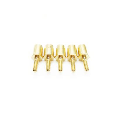 China Single Head Automotive Brass Fittings Hexagonal Copper Column Brass Rod zu verkaufen