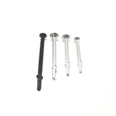 China Cross recessed countersunk head Drywall screw self drilling self tapping wood screw with wing Te koop