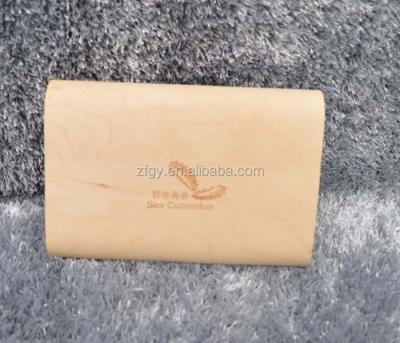 China Handmade Pine Wood Veneer Gift Packing Box For Sea Cucumber for sale