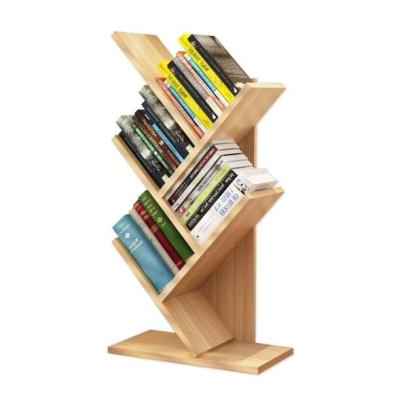 China Eco-friendly Zigzag Wall Children Wooden Book Shelves for sale