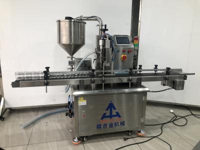 China Volledig automatische vloeistofvulmachine met servo-pomp met een enkel hoofd Te koop