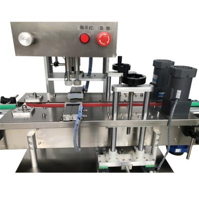 China Servo Automatic High-speed plastic bottles Capping Machine Full-Auto Servo Capping Machine 20-50 Pcs / Min for sale