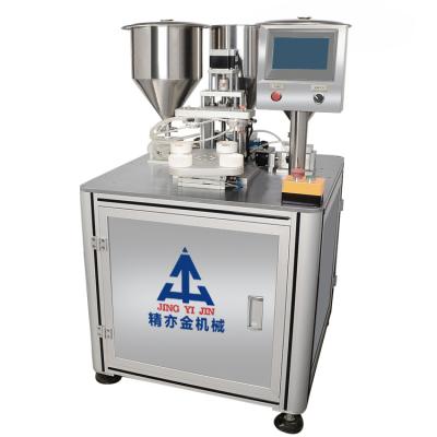 China Quantitative Injection Method of Three Colors Air Cushion BB cream Filling Machine SUS304 1020pcs/h Te koop