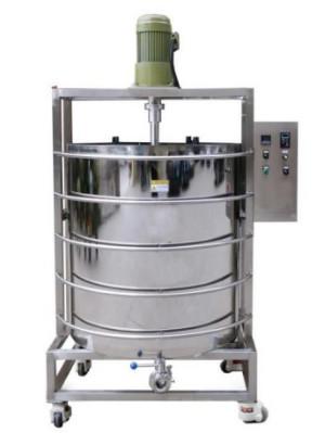 China 500L Lipstick Material Stirring And Heating Stainless Steel Bucket 500L Drum for sale