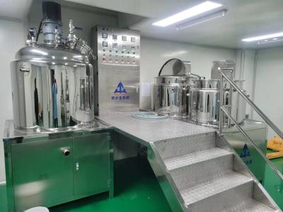 China 300L Fixed Vacuum Emulsifier With Frequency Control for sale