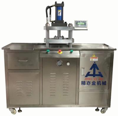 China Semi-automatic Eyeshadow Powder Pressing Machine Can Press 9 Holes for sale