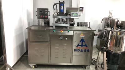 China Semi-automatic Blush Powder Pressing Machine Can Press Powder for sale