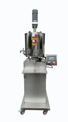 China High Precision Eyeshadow Cream Filling Machine with Heating and Digital Temperature Control for sale